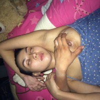 [รูปเมีย] หลับลึก จับนม บีบนม ยังไม่ตื่นเลย